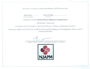 New Jersey Association of Professional Mediators 
